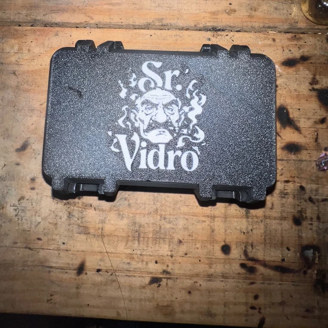 Case estofado - preto